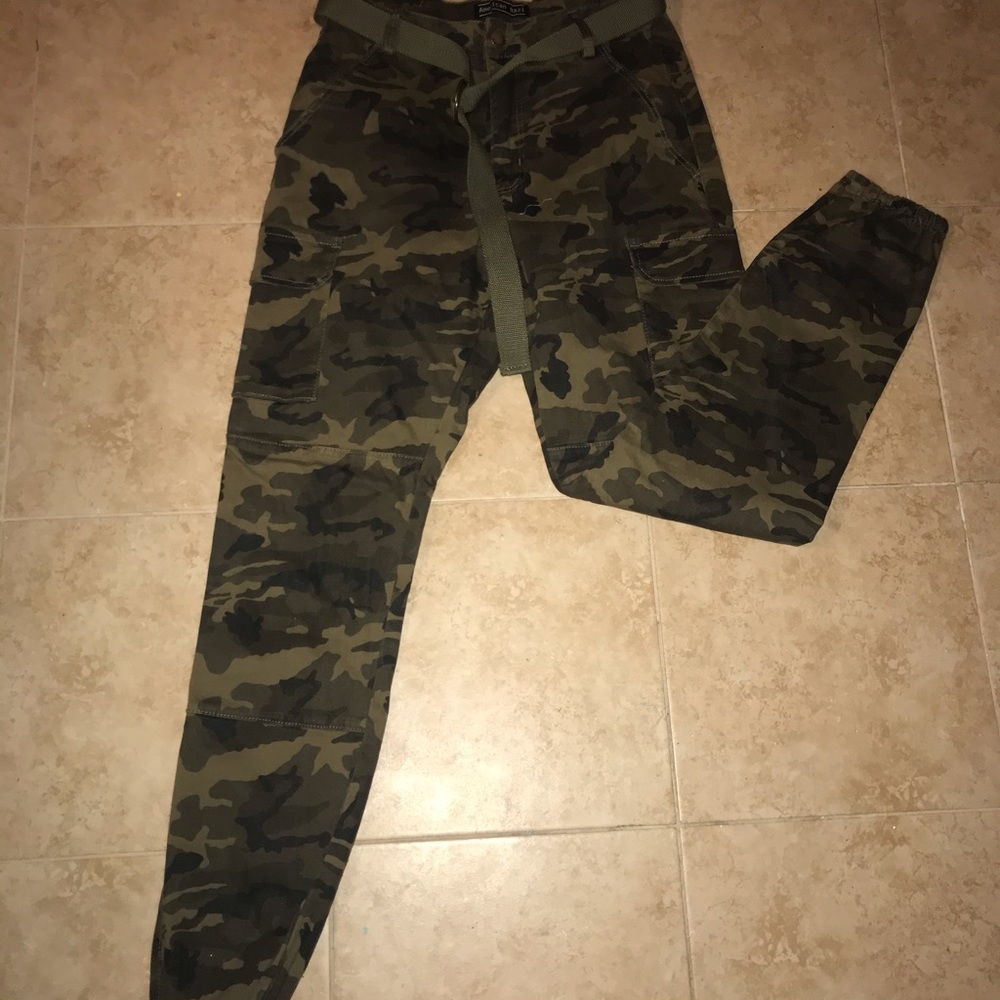 American Bazi Cargo Camo Jeans